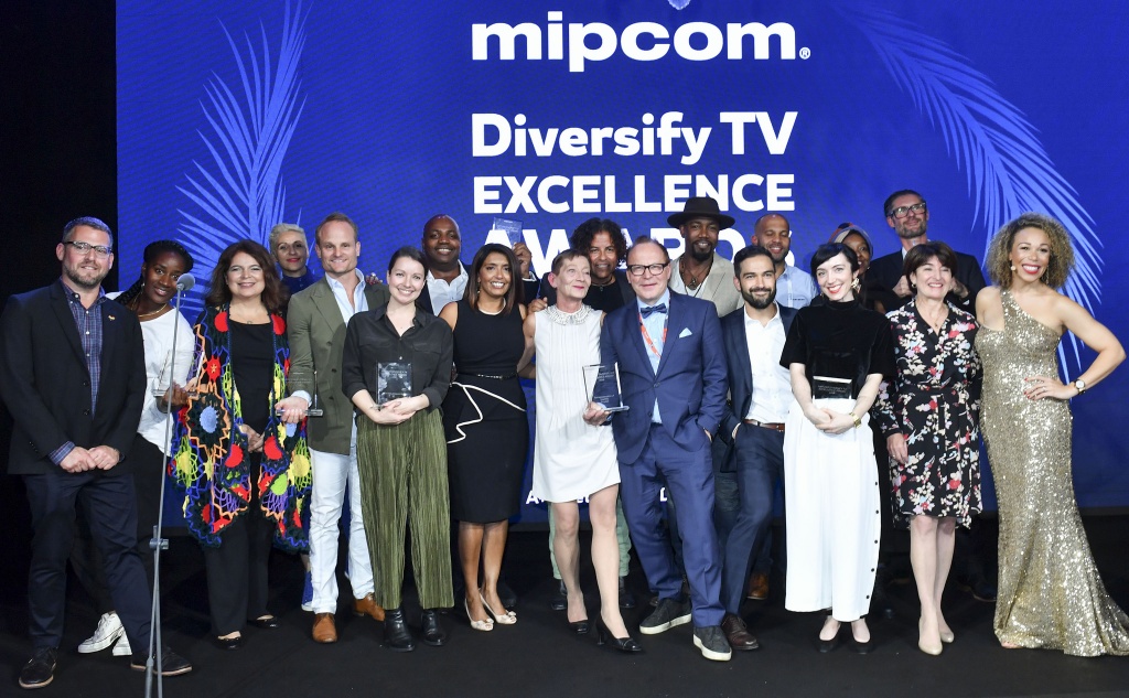 Вручение Diversify TV Excellence Awards на MIPCOM 2018