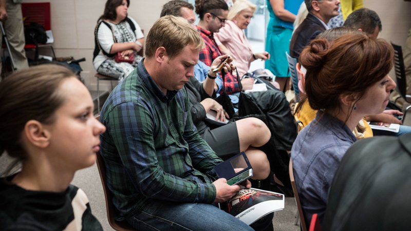 пресс-конференция IV Московского молодежного кинофестиваля "Будем жить!" (фотограф Алиса Полозова)