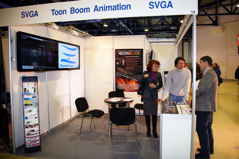 Выставка CPS 2013, стенд компании Toon Boom Animation