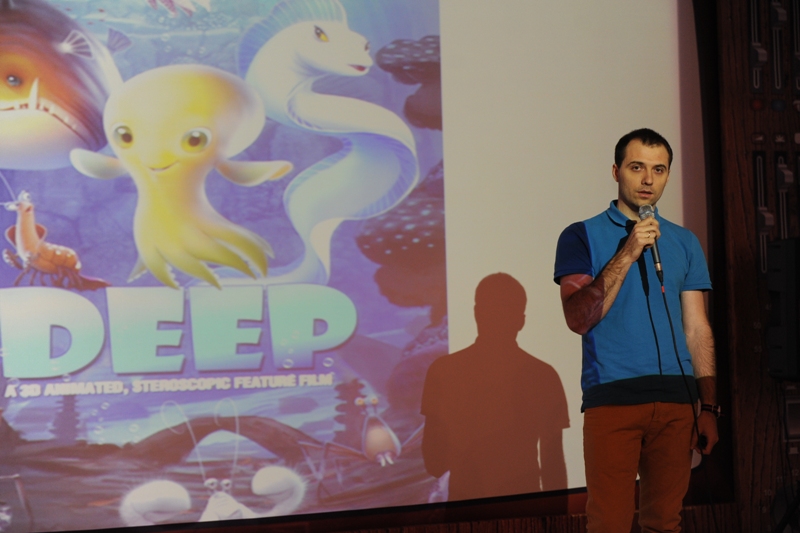 Конкурс проектов на 19 фестивале анимационного кино в Суздале, проект "Дип" Максима Костенко