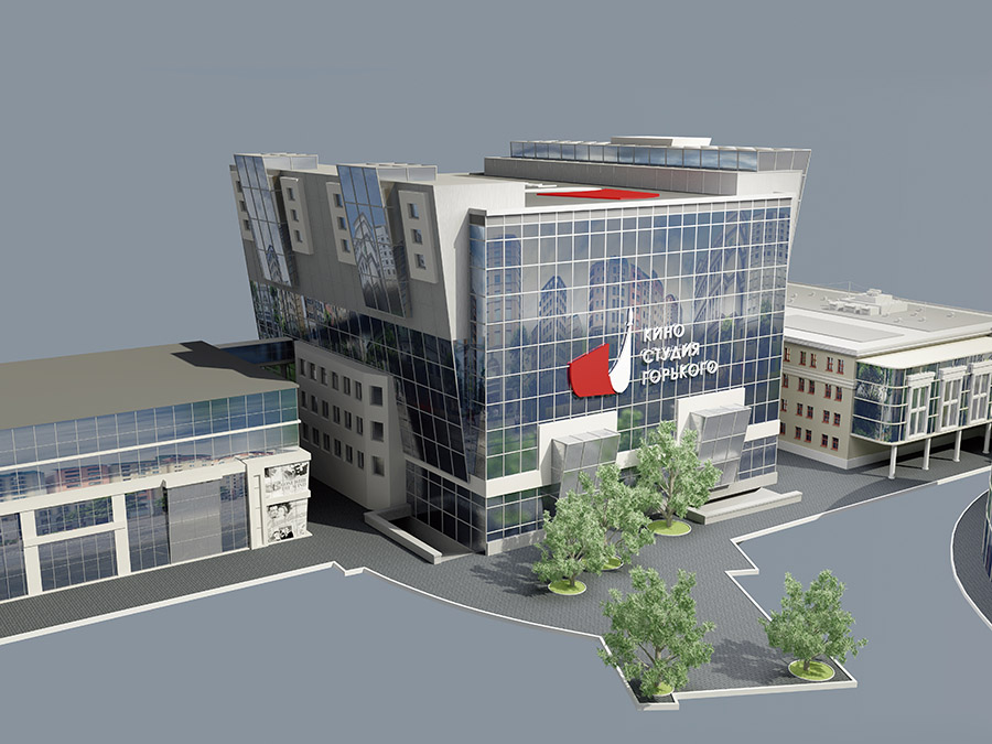 проект многопрофильного кинематографического центра на базе Киностудии Горького