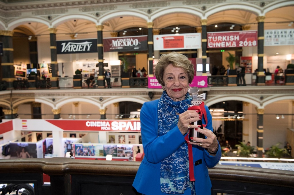 Берлинский международный кинофестиваль 2018, Беки Пробст с призом Berlinale Camera