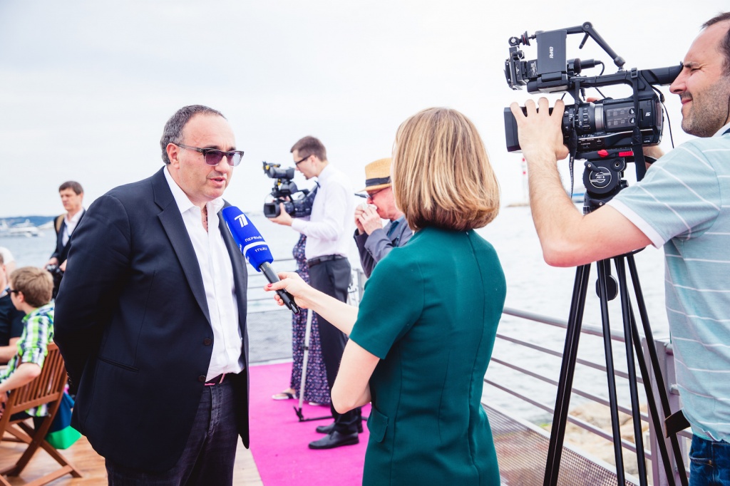 70 Каннский международный кинофестиваль, открытие Российского павильона в Village International, Александр Роднянский