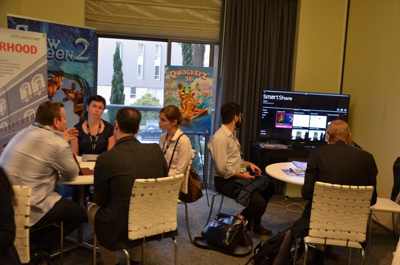 Американский кинорынок 2014 (AFM 2014), переговоры на стенде Russian Cinema