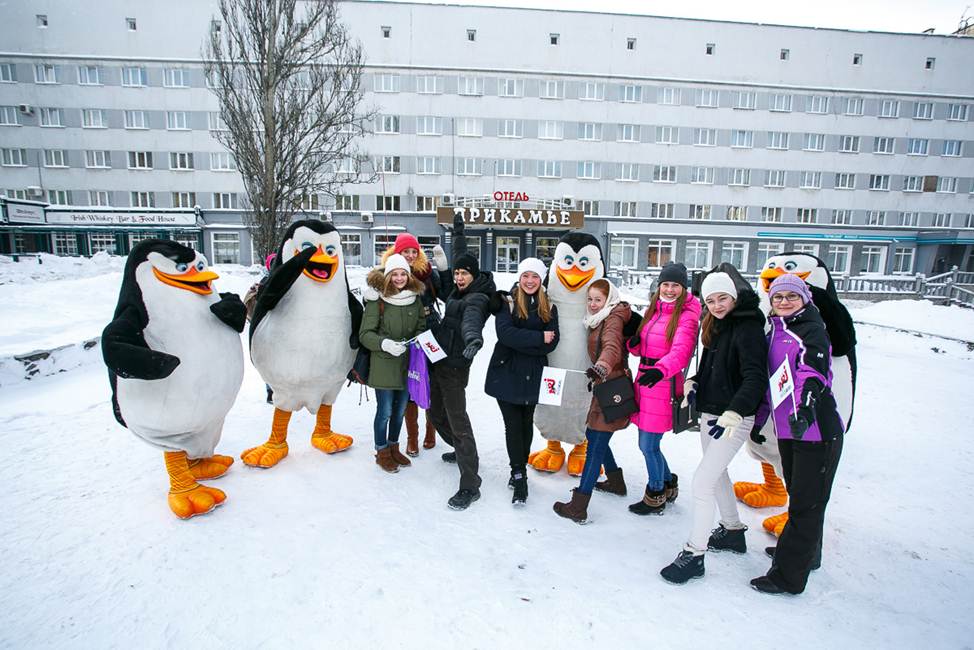 всероссийский тур «Пингвины в городе»