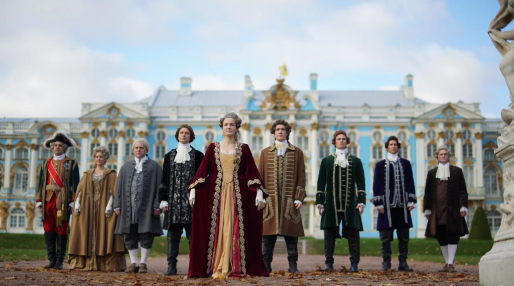 на съемках цикла Империя