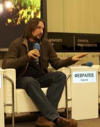 Пресс-конференция фестиваль ВГИК, Сергей Февралев