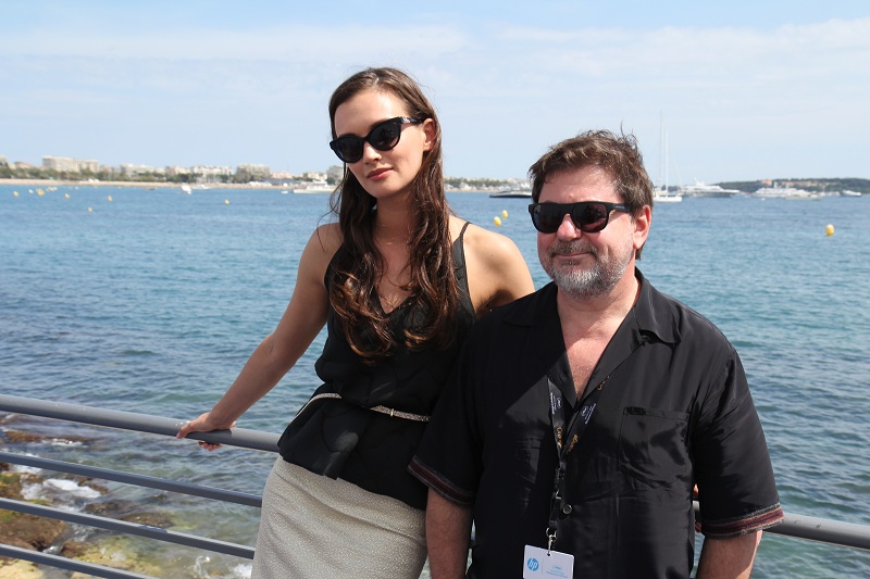 кинорынок Marche du Film, объединенный стенд Russian Cinema, актриса Паулина Андреева, продюсер Александр Цекало