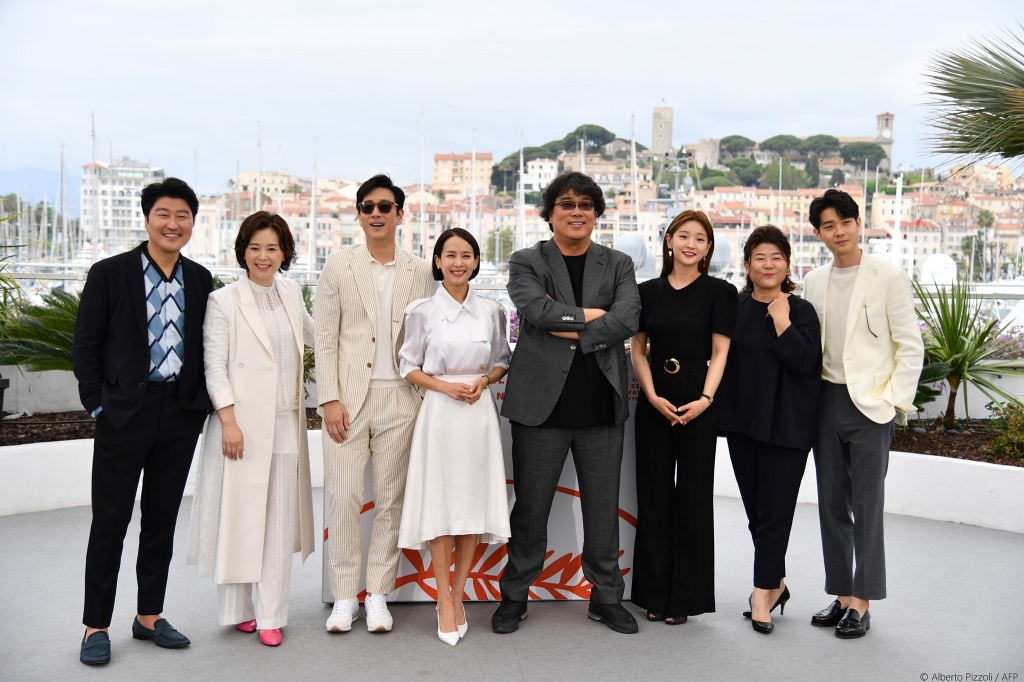 72 Каннский кинофестиваль, съемочная группа фильма "Паразиты"