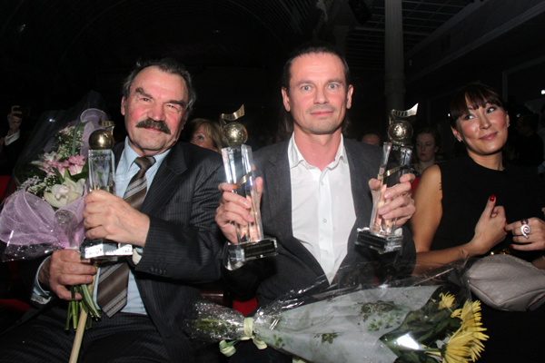 3-й фестиваль "Северное сияние", Призеры кинофестиваля актер Петр Зайченко и реж. Вячеслав Росс фильм "Сибирь. Монамур"