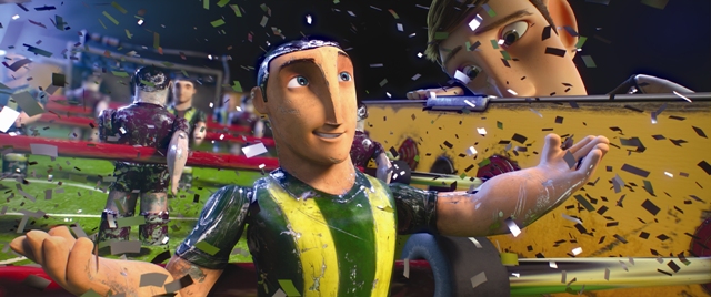 кадр из мультфильма "Футбол 3D"