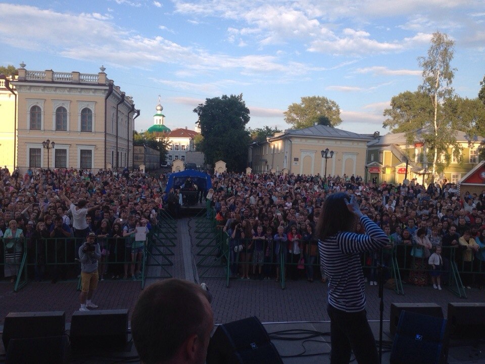 5-ый фестиваль молодого европейского кино VOICES, концерт Найка Борзова