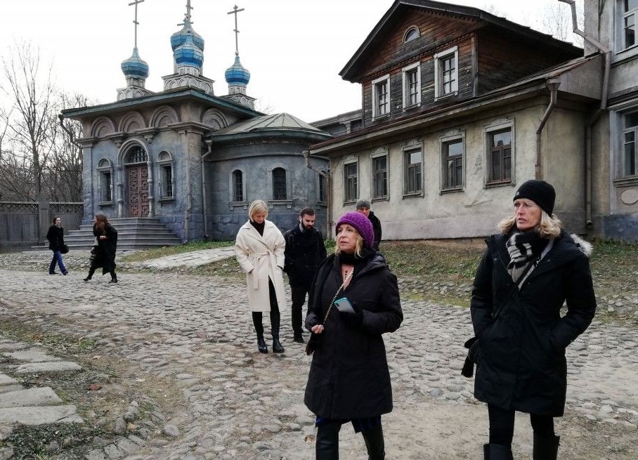 Голливудские продюсеры на Мосфильме