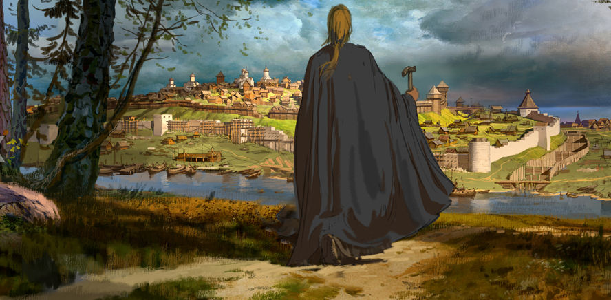 кадр из анимационного фильма "Сергий Радонежский"