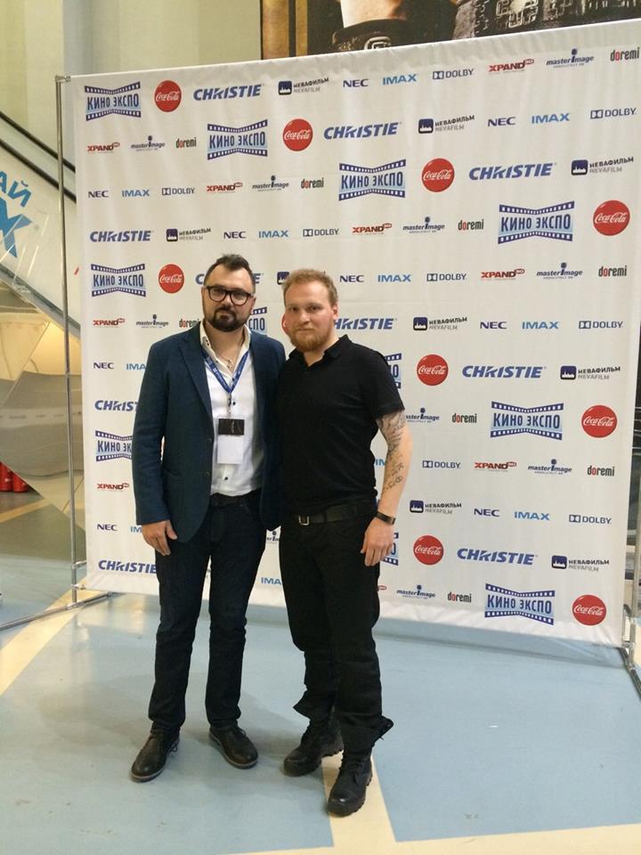 Кино Экспо 2014, Алексей Голубев и Сергей Сафронов (компания Mag Film)