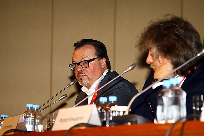 93 Российский международный кинорынок, конференция "Российская киноиндустрия 2014: анализ текущей ситуации и перспективы развития", Генеральный директор компании "Каро Премьер" Алексей Рязанцев