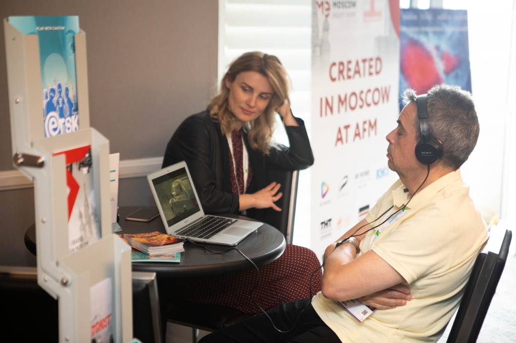 American Film Market 2019, стенд Created in Moscow