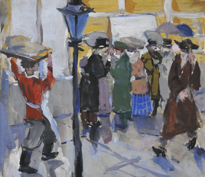 работа художника Левана Шенгелии к фильму "Тарас Шевченко"