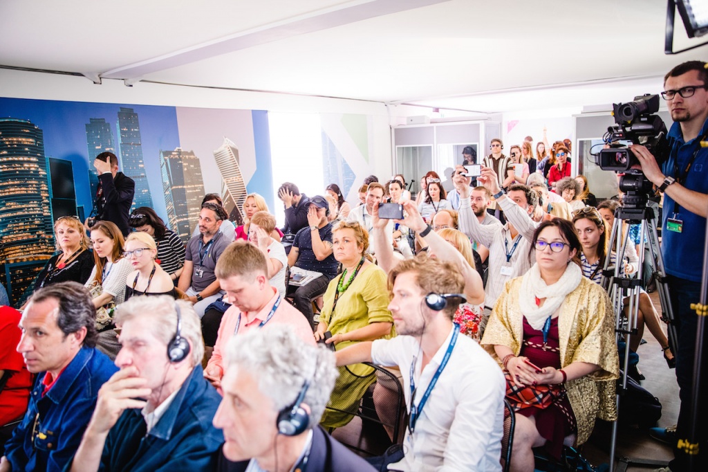 70 Каннский международный кинофестиваль, Российский павильон, презентация Кинокомиссии Москвы