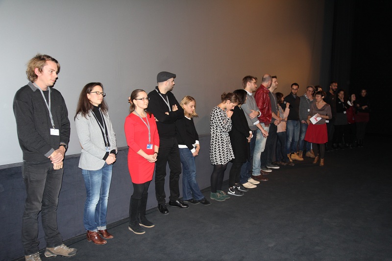 65 Берлинский международный кинофестиваль, показ фильма "Почему банан огрызается"