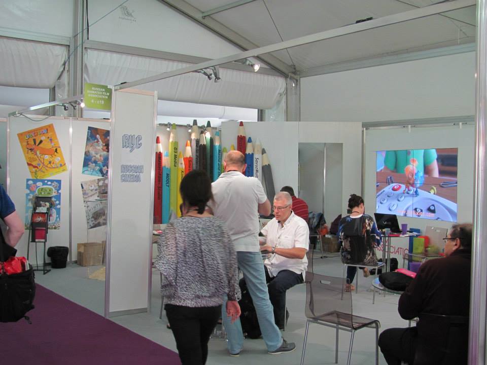 кинорынок MIFA в Анси, российский стенд