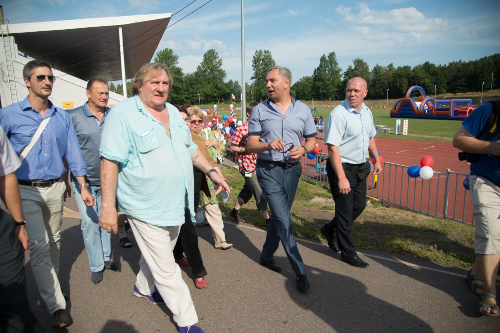 22 кинофестиваль "Окно в Европу", актер Жерар Депардье