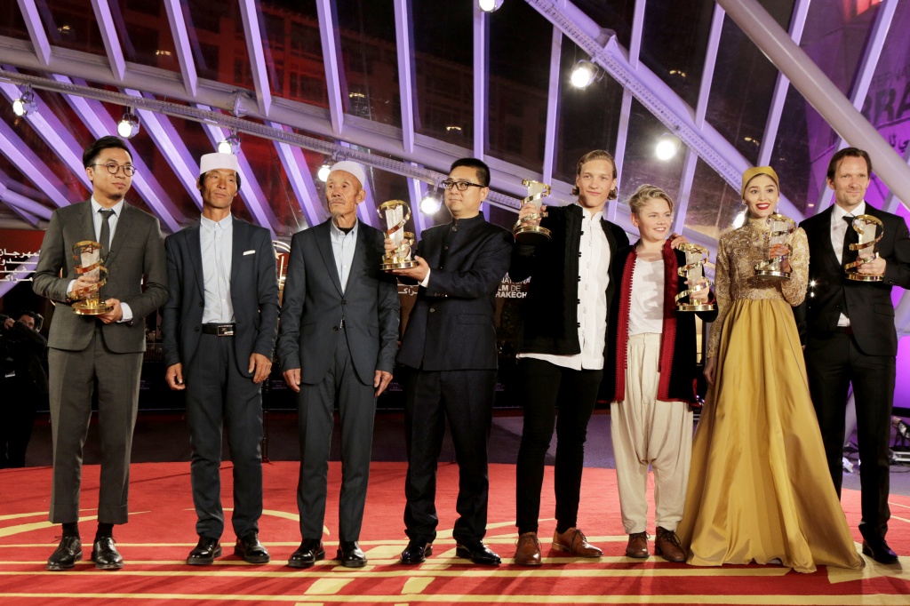 16-й Международный кинофестиваль в Марракеше, церемония закрытия, лауреаты