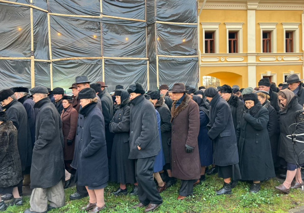 Съемки фильма Шум времени