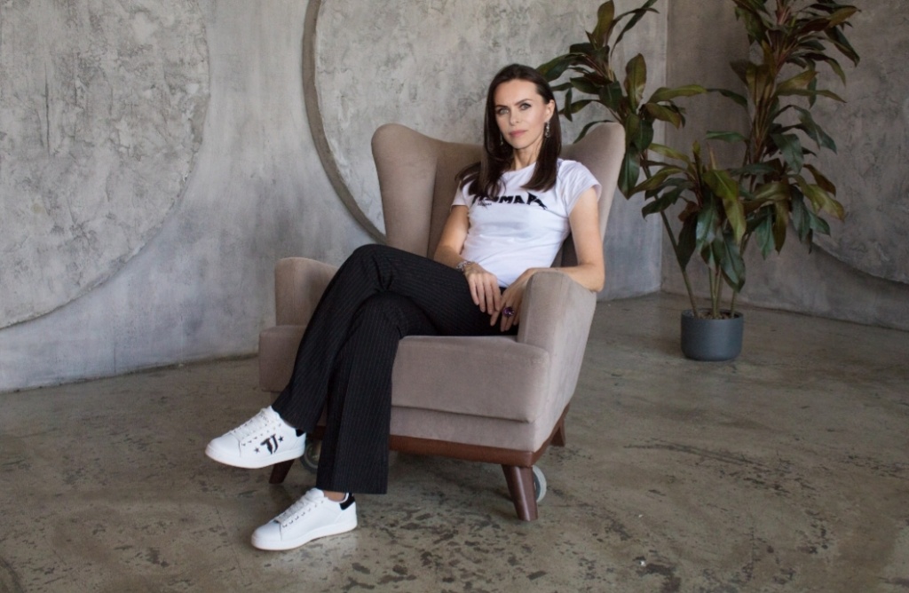 Мария Ламар на съемках фильма Уран души Мария Ламар на съемках фильма Уран души