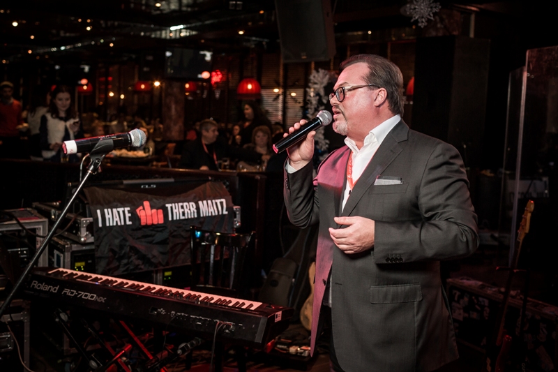 98 Российский Международный Кинорынок, мероприятие "Голоса большой страны", генеральный директор компании Каро Премьер Алексей Рязанцев