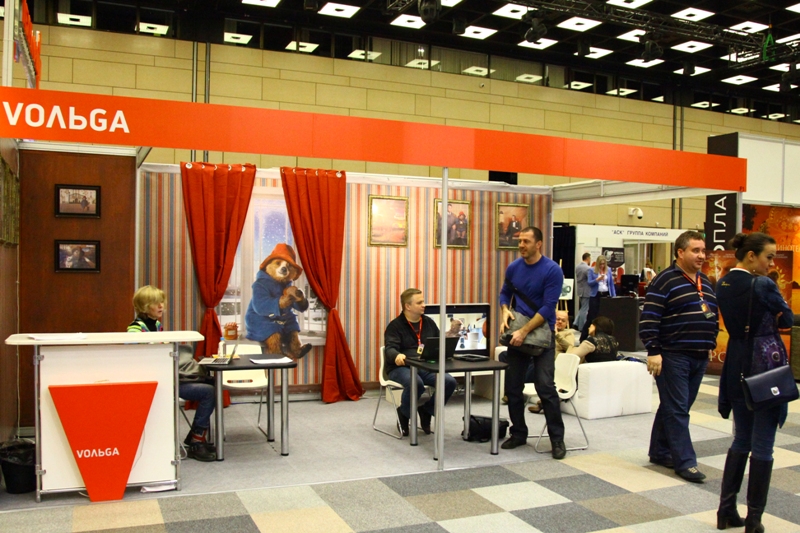 95 Кинорынок, стенд киноторговой компании Вольга