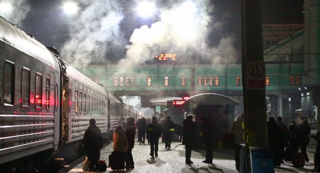 кадр из фильма Плацкарт