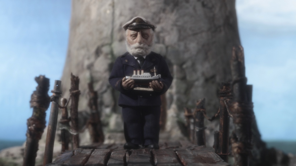 кадр из анимационного фильма Корабли прошлых лет