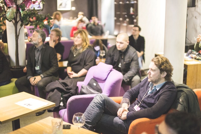 19-й Таллинский кинофестиваль "Темные ночи", деловая площадка Industry@Tallinn, презентация эстонских композиторов Soundscapes (фото - Georg Jurna)