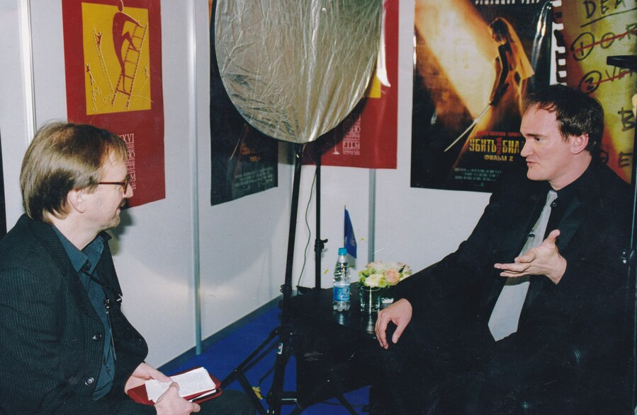 Петр Шепотинник и Квентин Тарантино