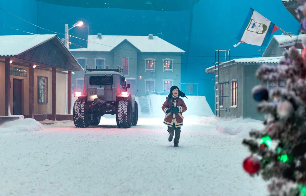 Съемки фильма Умка