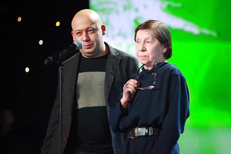 26 церемония вручения премии "Ника", режиссер Алексей Герман-младший и сценарист Светлана Кармалита