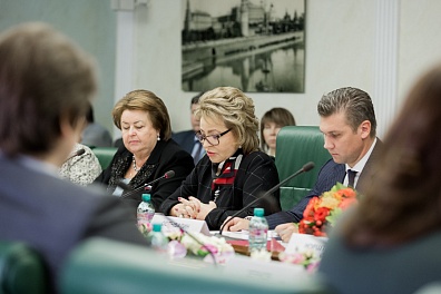 встреча Председателя Совета Федерации Валентины Матвиенко с представителями российской анимации