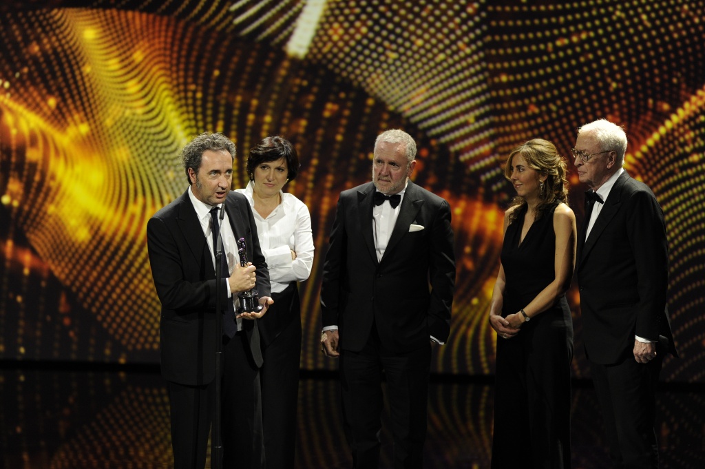 28-я церемония награждения лауреатов премии Европейской Киноакадемии European Film Awards, вручение приза за лучший фильм (Молодость)