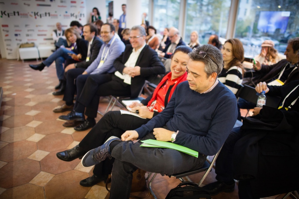 KinoPoisk Film Market, круглый стол Полвека вместе: 50 лет партнерству России и Франции в кино