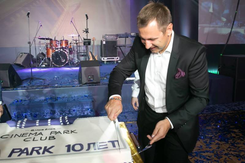 торжественный прием, посвященный 10-летию Национальной сети кинотеатров СИНЕМА ПАРК, Андрей Сафронюк