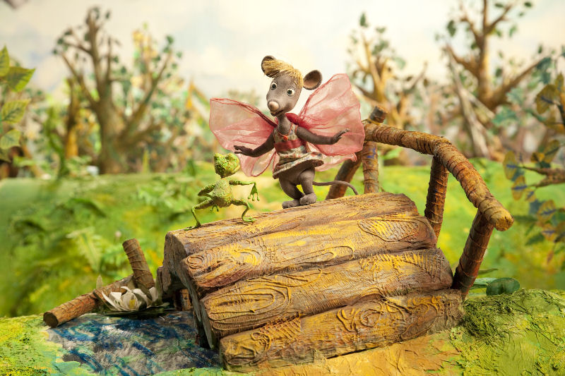 кадр из анимационного фильма "Привередливая мышка"