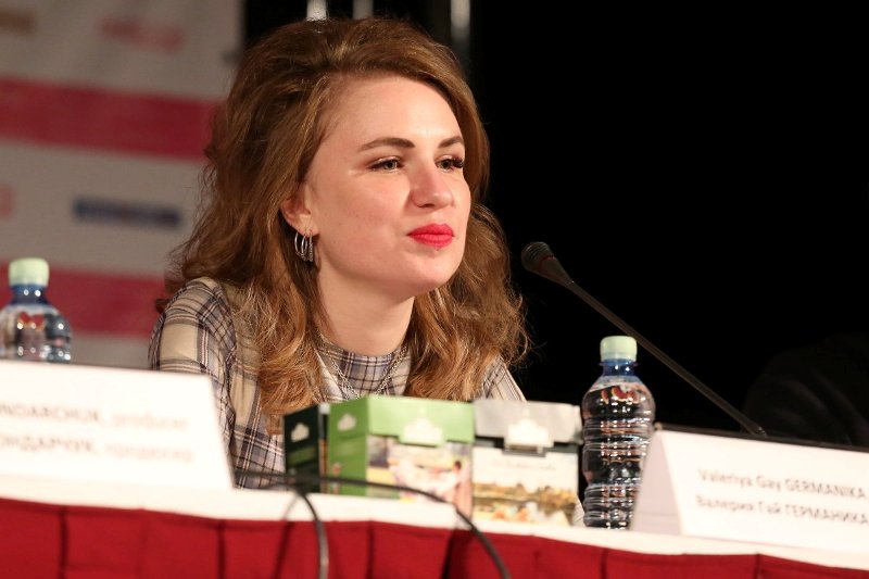 36 Московский кинофестиваль, пресс-конференция по фильму "Да и да", режиссер Валерия Гай Германика