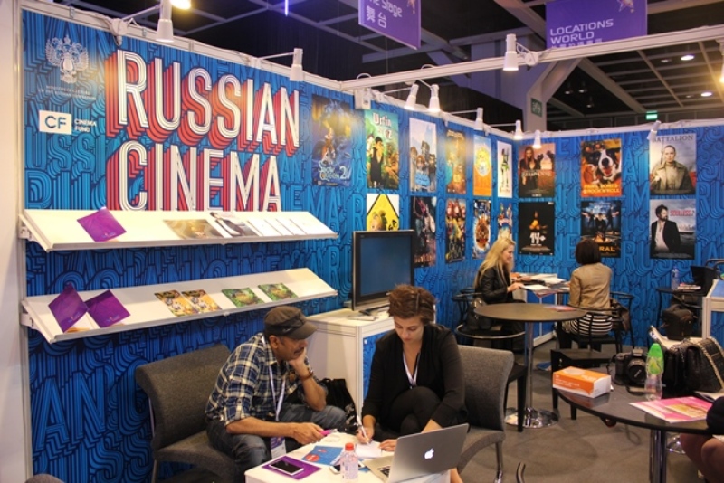 FILMART (Hong Kong International Film & TV Market), стенд Russian Cinema FILMART (Hong Kong International Film & TV Market), стенд Russian Cinema
