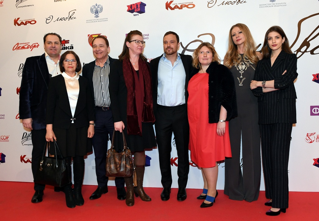 премьера фильма О любви, съемочная группа картины