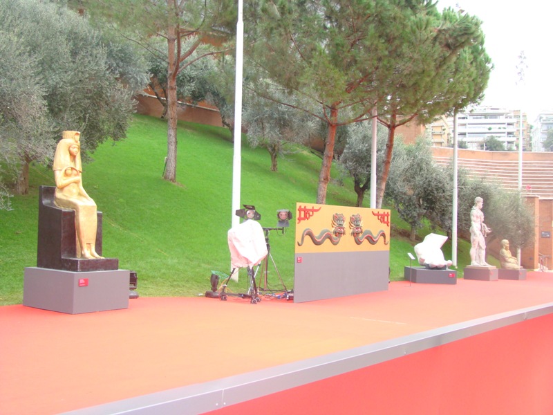 VII Римский международный фестиваль, красная дорожка