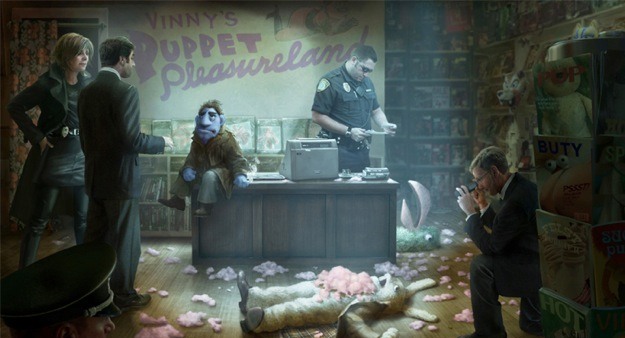 кадр из фильма The Happytime Murders