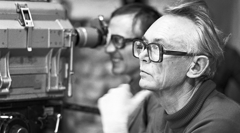 Леонид Гайдай на съемках