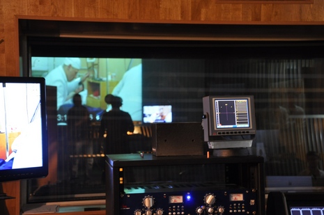 Речевое озвучивание картины "Восьмерка" Алексея Учителя в 11-й студии "Мосфильма"