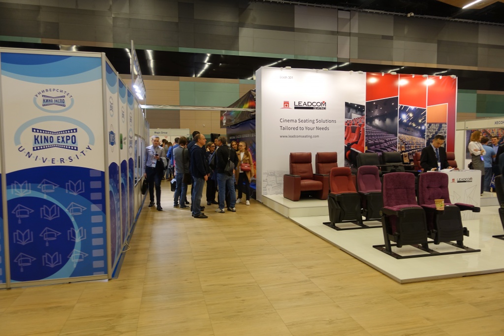 Кино Экспо 2017, работа на выставке